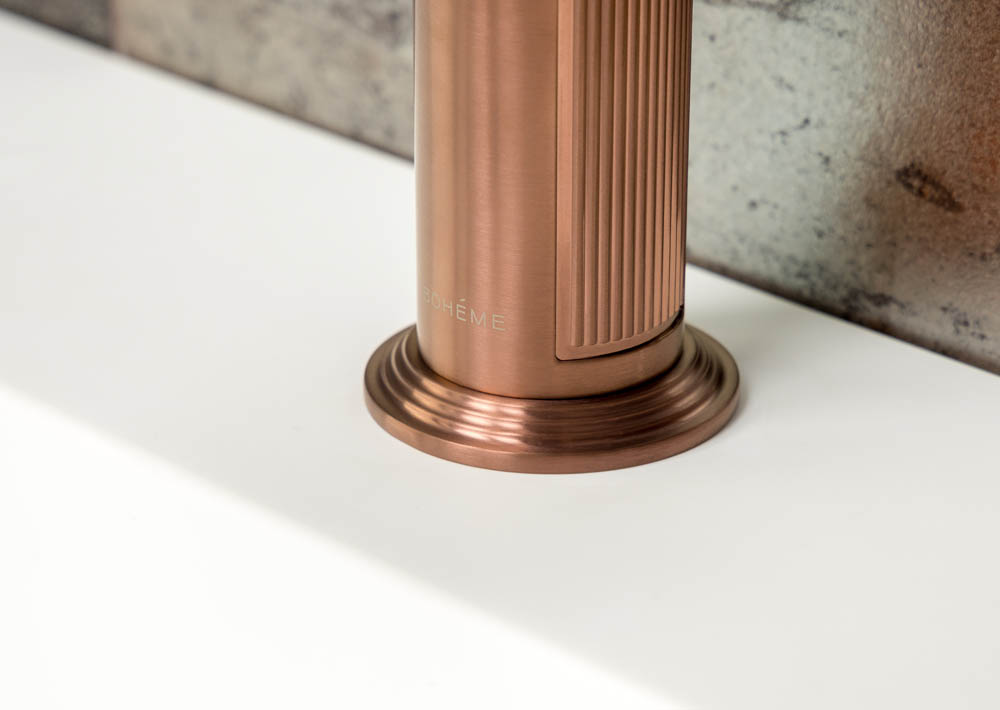 Смеситель для умывальника ETERNA COPPER BRUSHED