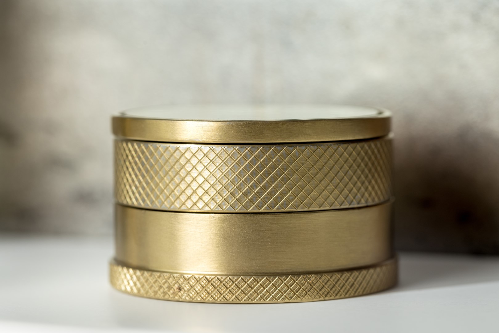 Смеситель на столешницу PRESTIGE на 3 отв. MAT GOLD