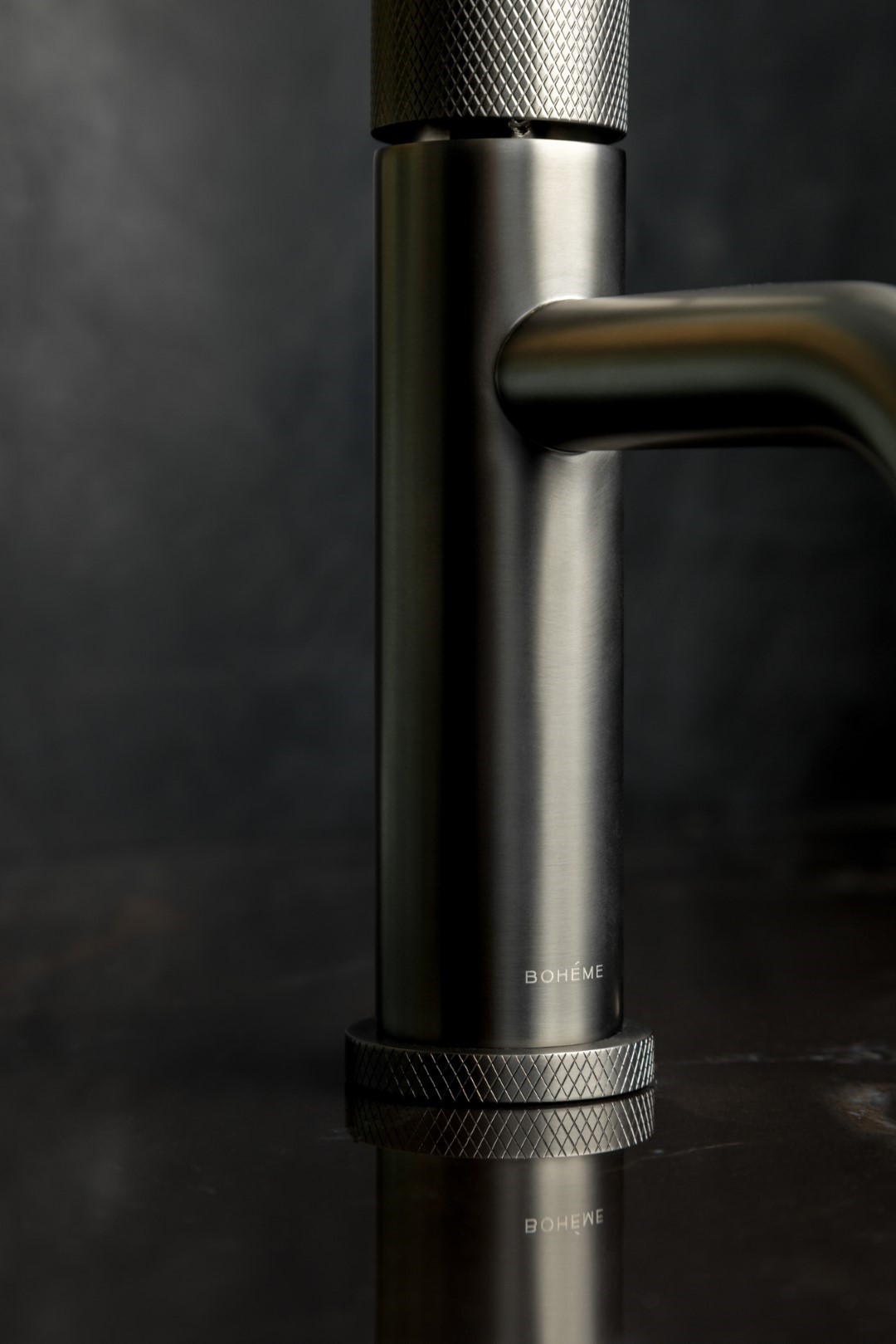 Смеситель STICK для умыв. низ. Gun Metal TOUCH