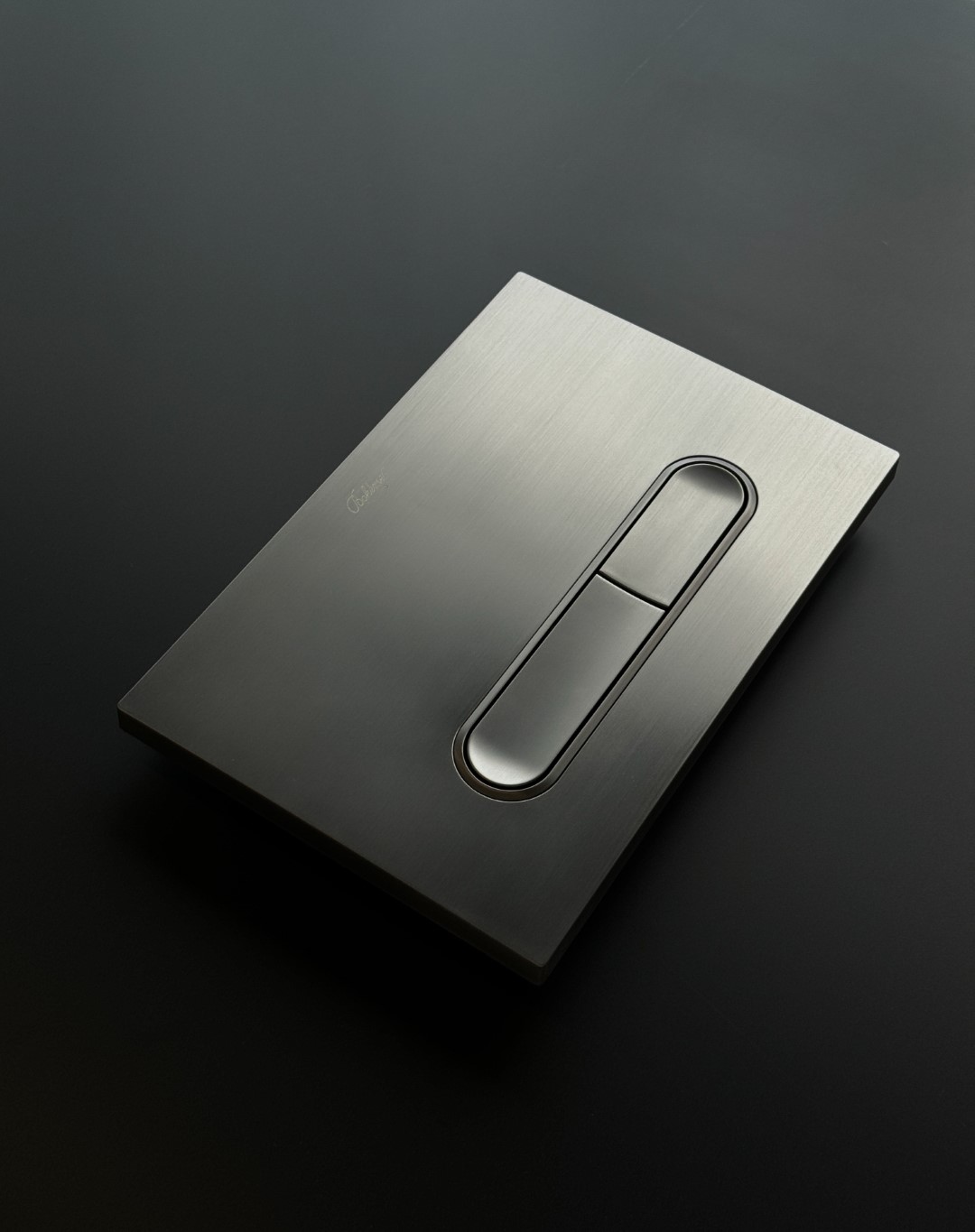 Кнопка для инсталляции, пластик GUN METAL для инсталляций GEBERIT