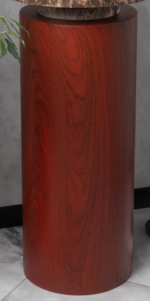 Пьедестал для раковины SOLE Corian 300*720 Red Wood