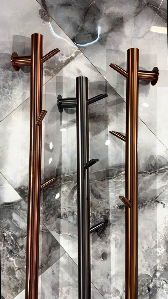Полотенцесушитель электрический OAK BRUSHED BRONZE новый 50мм