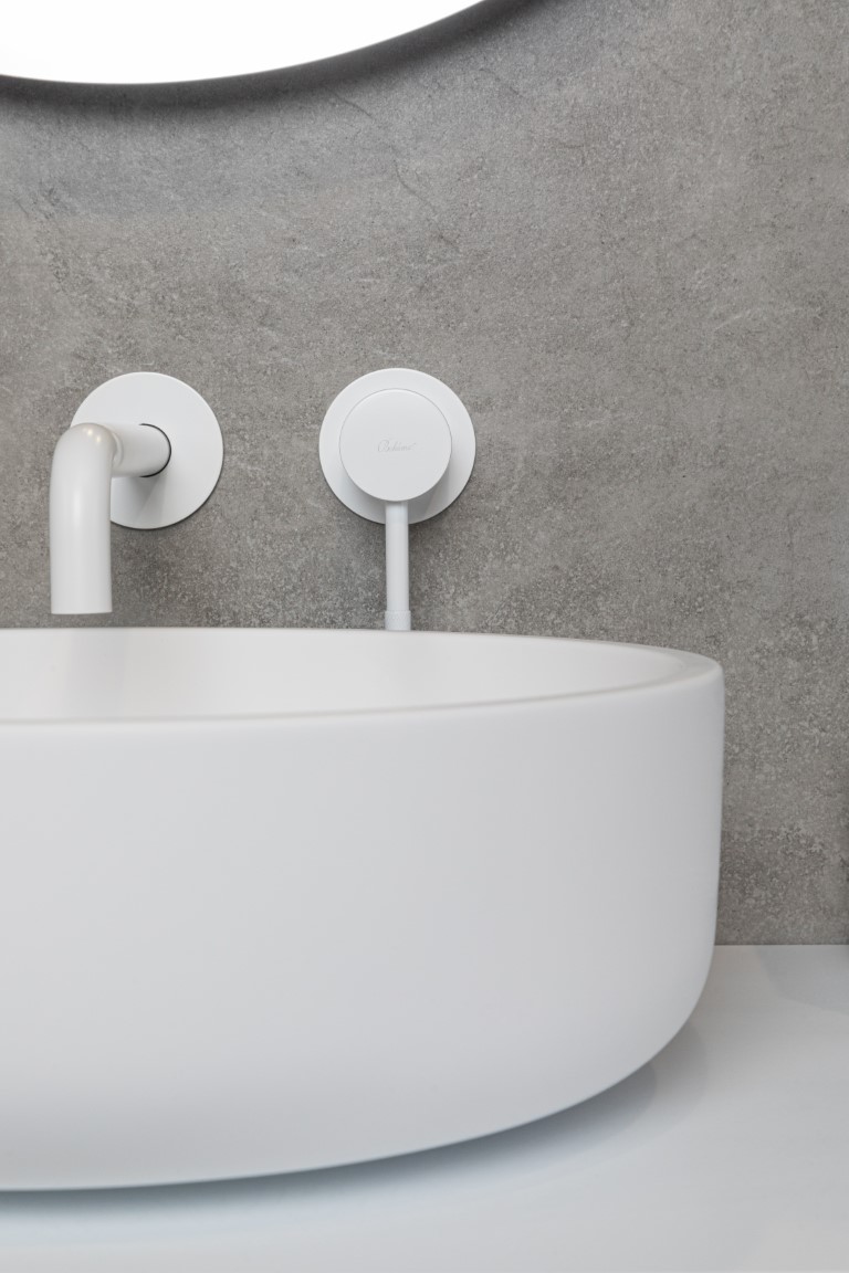 Раковина LV204 Corian white 41,5*14см