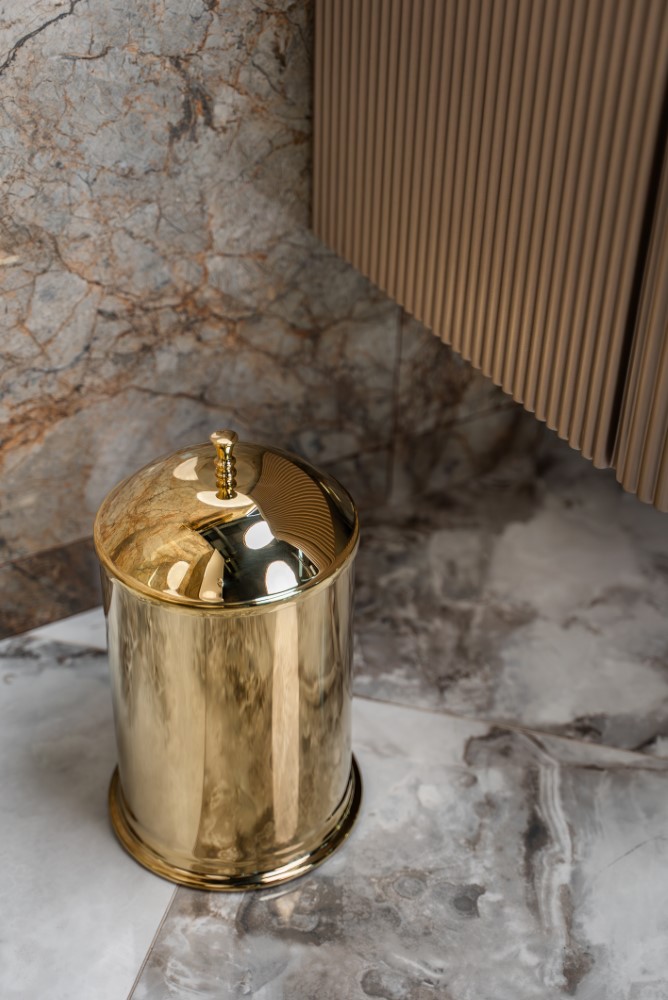 Ведро для мусора, классика Gold